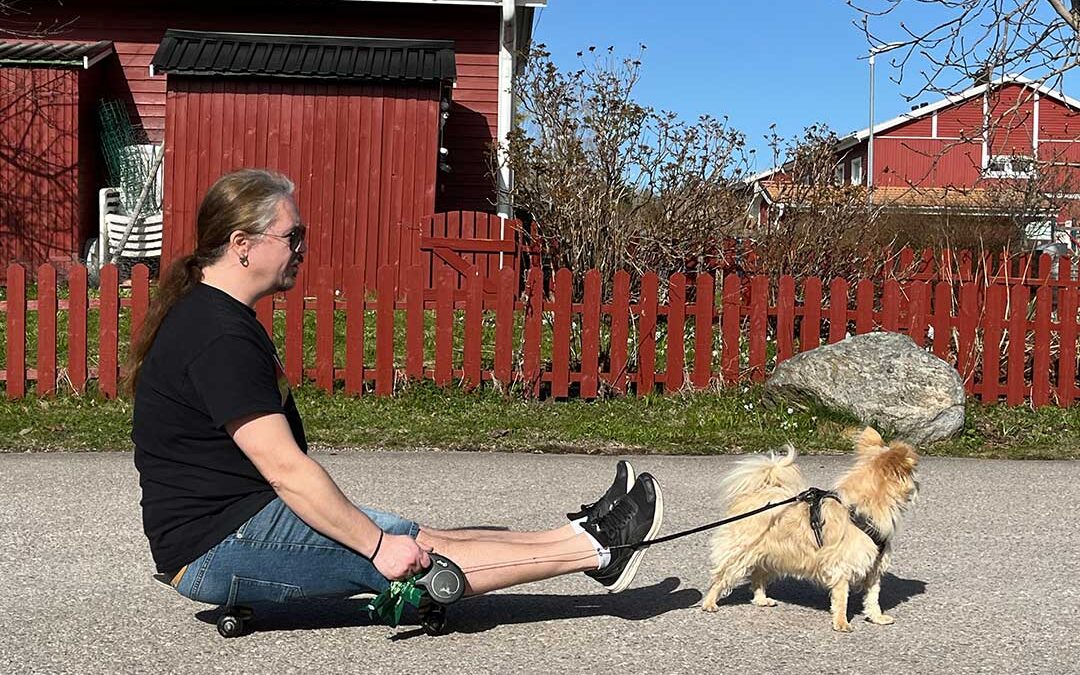 Vällastad skateboard