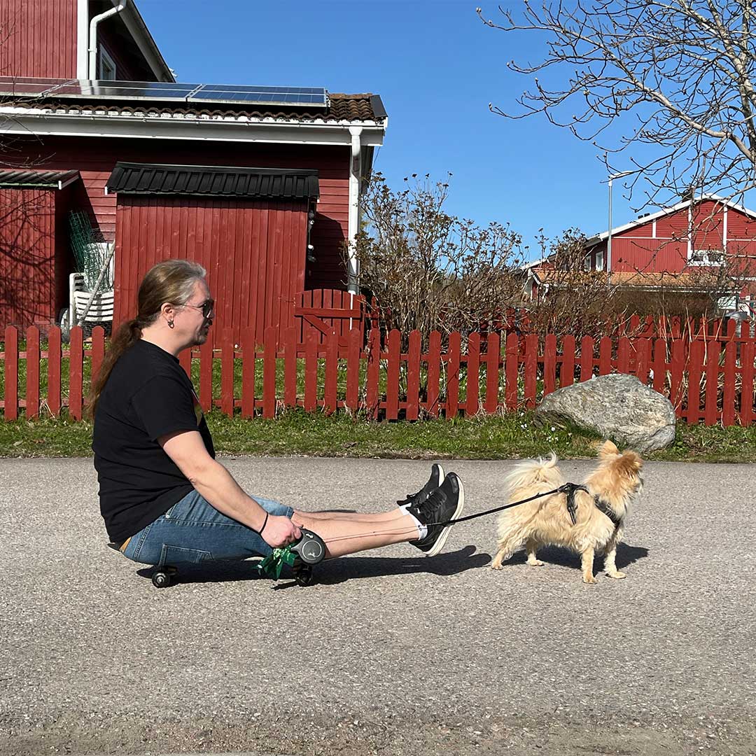 Vällastad skateboard